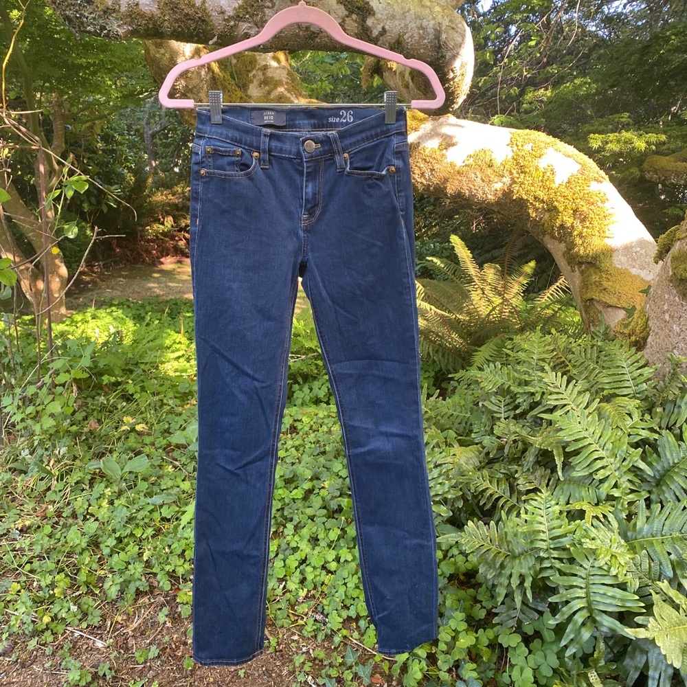 J. Crew Dark Denim Skinny Jeans